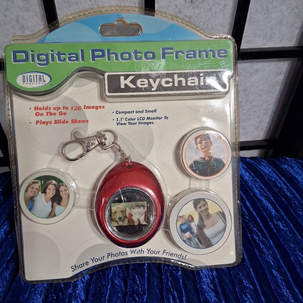 Red Digital Camera with Portable Display - Picture 11 of 12